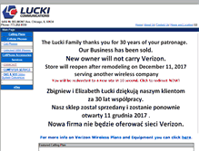 Tablet Screenshot of lucki.com